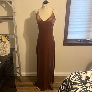 Forever 21 Copper Maxi Dress